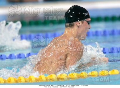 Juegos Olímpicos de verano en Atenas 2004. Natacion. 