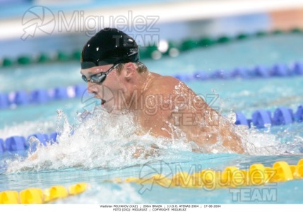 Juegos Olímpicos de verano en Atenas 2004. Natacion. 