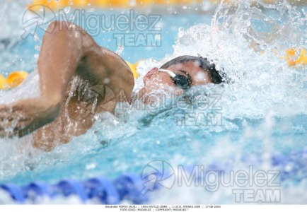 Juegos Olímpicos de verano en Atenas 2004. Natacion. 