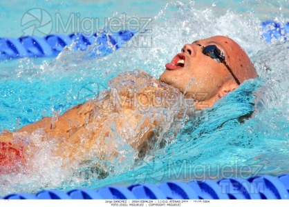 Juegos Olímpicos de verano en Atenas 2004. Natacion. 