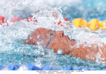 Juegos Olímpicos de verano en Atenas 2004. Natacion. 