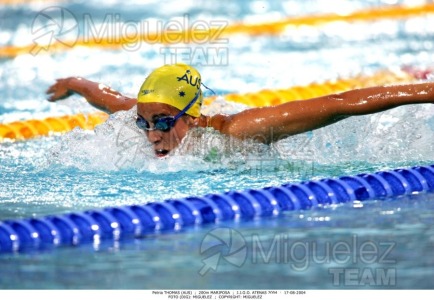 Juegos Olímpicos de verano en Atenas 2004. Natacion. 
