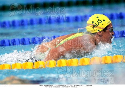 Juegos Olímpicos de verano en Atenas 2004. Natacion. 