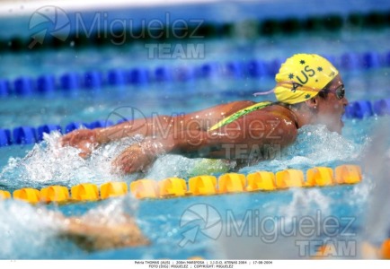 Juegos Olímpicos de verano en Atenas 2004. Natacion. 