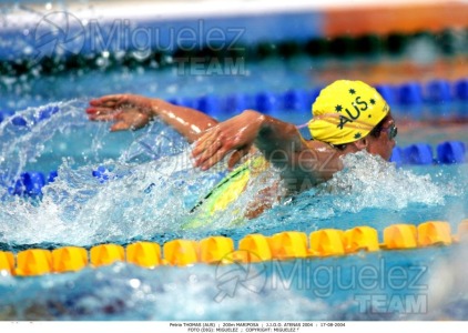 Juegos Olímpicos de verano en Atenas 2004. Natacion. 