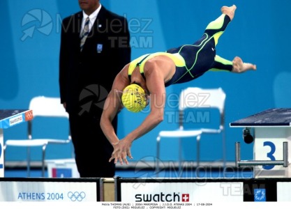 Juegos Olímpicos de verano en Atenas 2004. Natacion. 