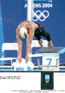 Juegos Olímpicos de verano en Atenas 2004. Natacion. 