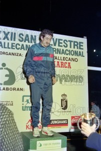 ATLETISMO: San Silvestre Vallecana (Madrid) 1986.